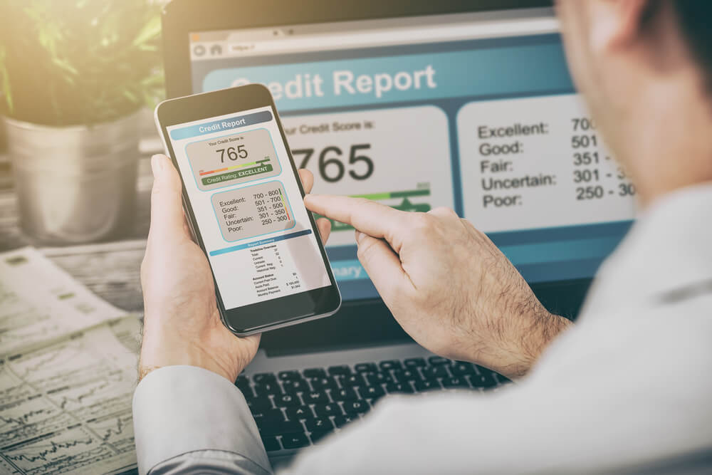 Report Credit Score Banking Application Risk Form Document